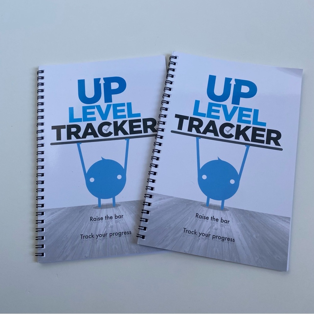 🌻Up Level Tracker Track Your Progress Booklet